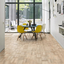 Indlæs billede til gallerivisning KÄHRS Parketgulv Palazzo Bianco Matlakeret eg hollandsk mønster