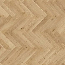 Indlæs billede til gallerivisning Tarkett Sildebensparket SEGNO træparket eg (venstre)