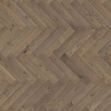 Indlæs billede til gallerivisning Tarkett Sildebensparket SEGNO lamelparket eg (højre) gammelgrå