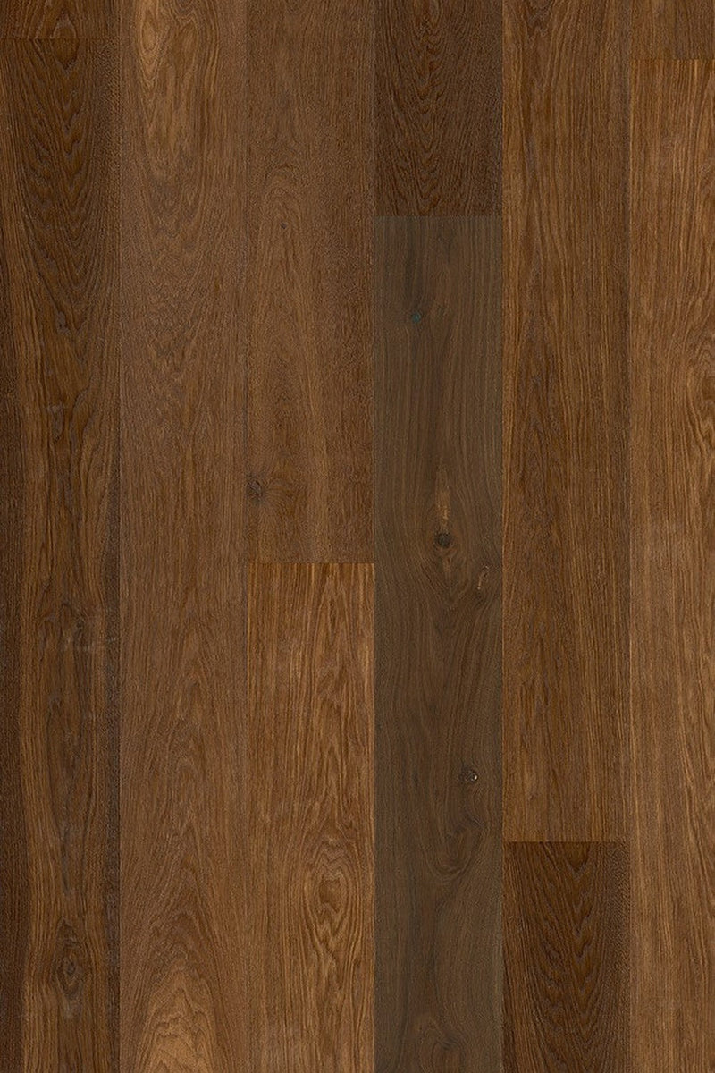 Berg & Berg Plank Ek XXL Lappland Dark Borstad Naturolja