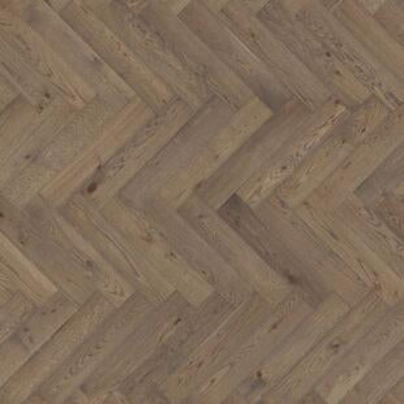 Tarkett Fiskbensparkett SEGNO stavparkett ek (höger) old grey