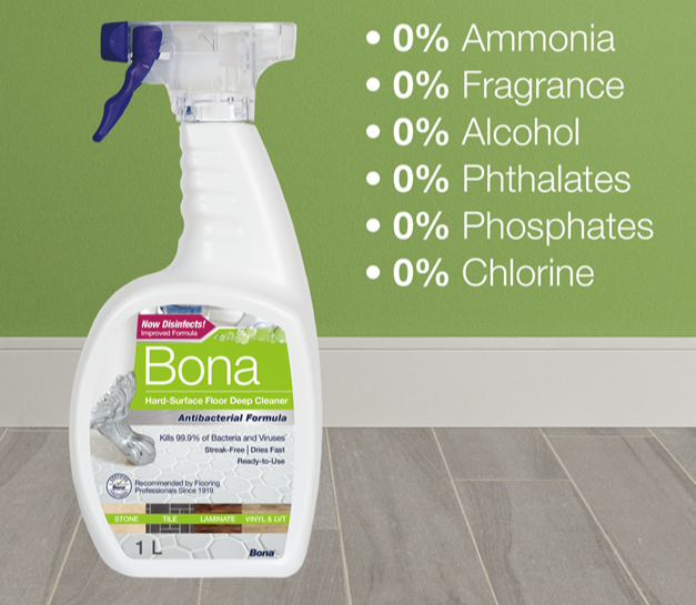 Bona Antibakteriell Cleaner för Hårda Golv - bild 3
