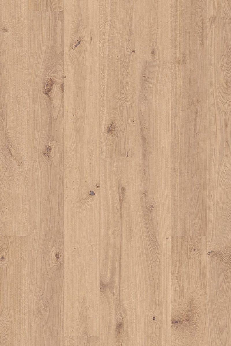 Berg & Berg Plank Ek XXL Hjärter Borstad Vitolja