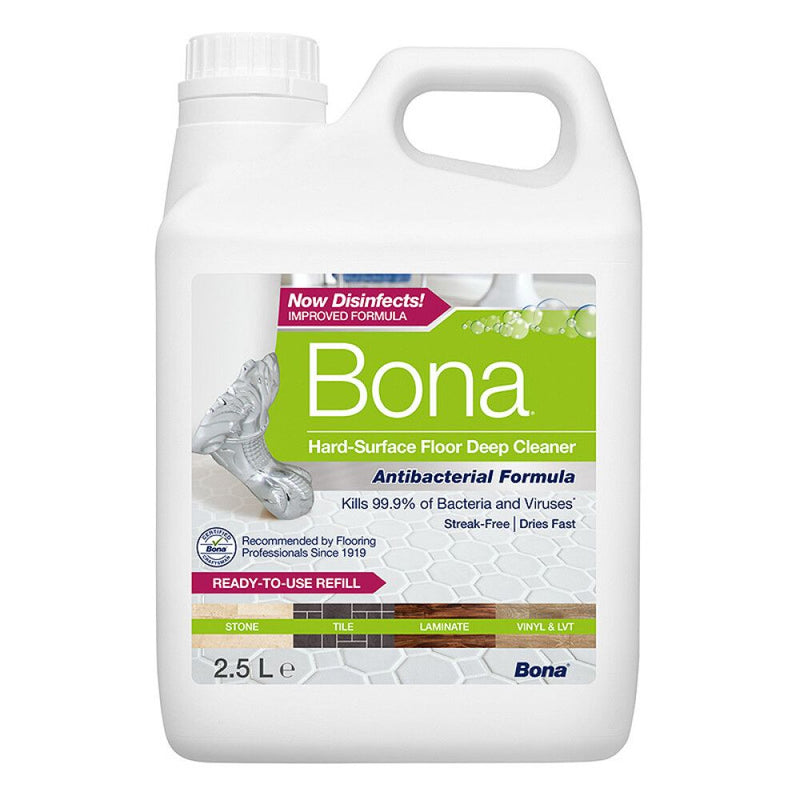 Bona Antibakteriell Cleaner för Hårda Golv Refill