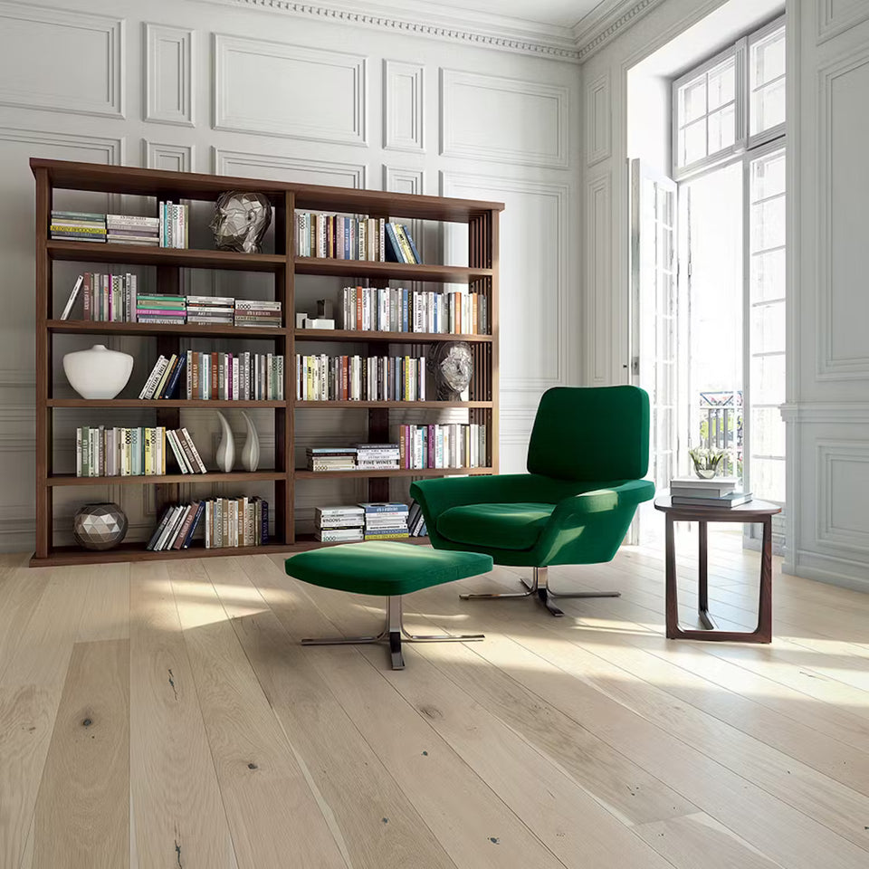 Moland Ektilja Burghley Wideplank Ek Vit - bild 2