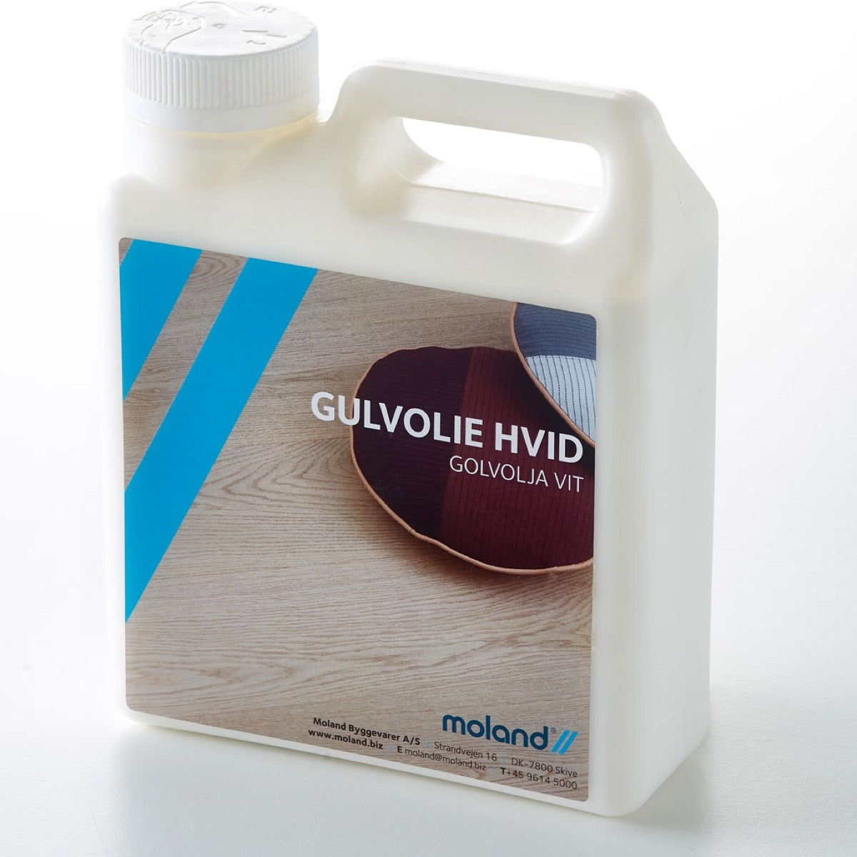 Moland Golvolja Vit