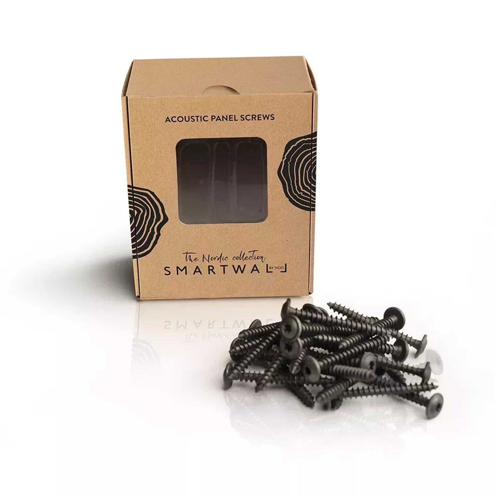 NQD Smartwall montageskruv 100-pack i förpackning