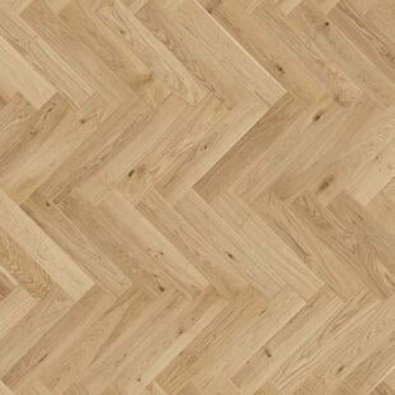 Tarkett Fiskbensparkett SEGNO stavparkett ek (vänster)