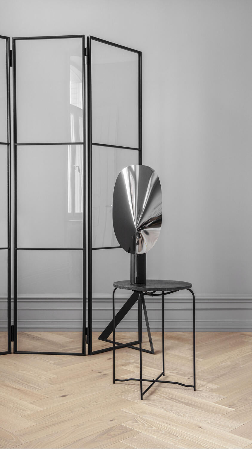 Tarkett Fiskbensparkett SEGNO stavparkett ek (vänster) lime stone - bild 3