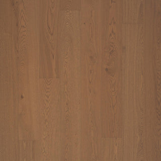 Timberwise Ekplanka Caramel – kvadratisk produktbild ovanifrån med plankorna vertikalt. Vägledande kulörreferens; sortering, ytbehandling och plankmått kan avvika.