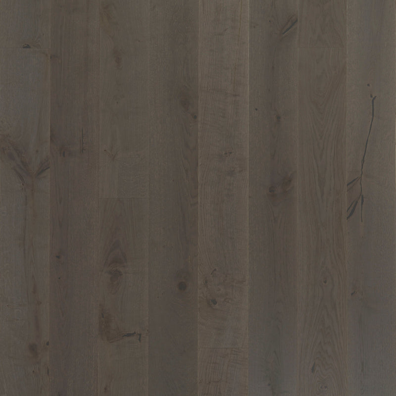 Timberwise Ekplanka Ylläs – kvadratisk produktbild ovanifrån med plankorna vertikalt. Vägledande kulörreferens; sortering, ytbehandling och plankmått kan avvika.