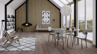 BOEN 3-skikts trägolv Ek Graphite Vivo 14x209x2200 - bild 2